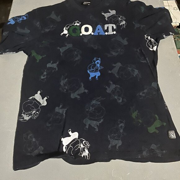 SouthPole Authentic collection T-Shirt, Embroidered lettering GOAT large - Picture 3 of 4